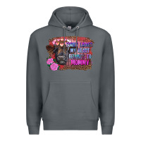 Rock sorry ladies my heart belongs to mommy highland calf Premium Hoodie - RanaPortraitStore