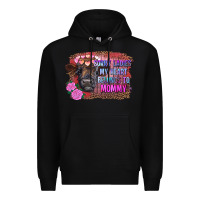 Black sorry ladies my heart belongs to mommy highland calf Premium Hoodie - RanaPortraitStore