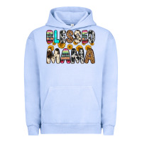 Pigment Grape Ice blessed mama Urban Hoodie - Zillion Design Studio