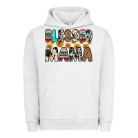 Pigment Lunar Rock blessed mama Urban Hoodie - Zillion Design Studio