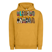 Pigment Peanut Butter blessed mama Urban Hoodie - Zillion Design Studio