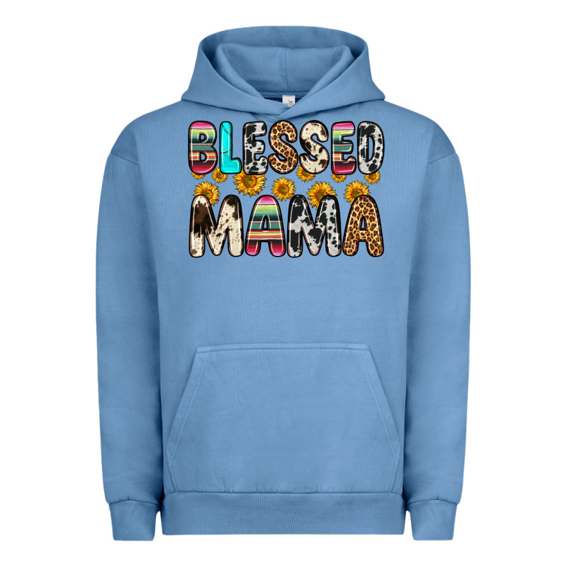 Blessed Mama Urban Hoodie by Zillion Design Studio | Teevron