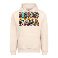 Sandshell blessed mama Urban Hoodie - Zillion Design Studio