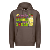 Coffee when life gives you lemons add sugar tbw Premium Hoodie - texasbilliewilder