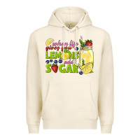 Tofu when life gives you lemons add sugar tbw Premium Hoodie - texasbilliewilder
