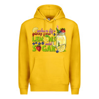 Lemon when life gives you lemons add sugar tbw Premium Hoodie - texasbilliewilder