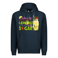 Navy when life gives you lemons add sugar tbw Premium Hoodie - texasbilliewilder