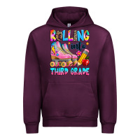 Mauve Wine rolling into third grade Urban Hoodie - texasbilliewilder