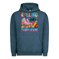 Pigment Midnight Navy rolling into third grade Urban Hoodie - texasbilliewilder