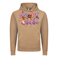 Vintage Coffee spooky babe Vintage Hoodie - AdoDesignShop