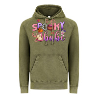 Vintage Olive spooky babe Vintage Hoodie - AdoDesignShop
