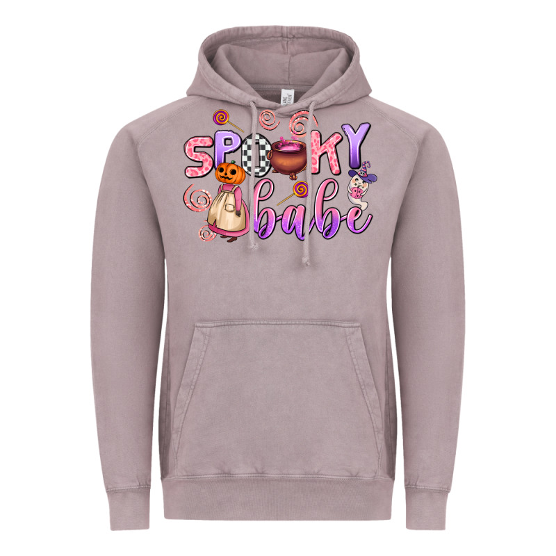 Spooky Babe Vintage Hoodie by AdoDesignShop | Teevron