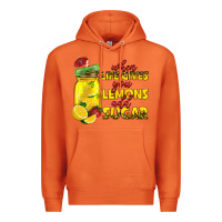 Carrot when life gives you lemons add sugar Premium Hoodie - texasbilliewilder