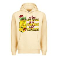 Pina Colada when life gives you lemons add sugar Premium Hoodie - texasbilliewilder