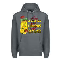 Rock when life gives you lemons add sugar Premium Hoodie - texasbilliewilder
