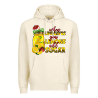 Tofu when life gives you lemons add sugar Premium Hoodie - texasbilliewilder