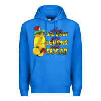 True Royal when life gives you lemons add sugar Premium Hoodie - texasbilliewilder