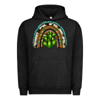 Pigment Black western cactus rainbow Urban Hoodie - Zillion Design Studio