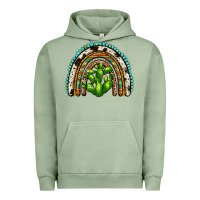 Western Cactus Rainbow Urban Hoodie | Teevron