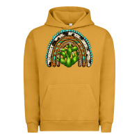 Pigment Peanut Butter western cactus rainbow Urban Hoodie - Zillion Design Studio