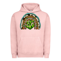 Pigment Salmon western cactus rainbow Urban Hoodie - Zillion Design Studio