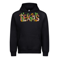 Black texas Urban Hoodie - Zillion Design Studio