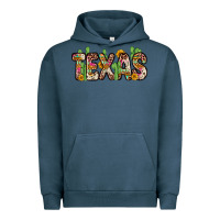 Pigment Midnight Navy texas Urban Hoodie - Zillion Design Studio