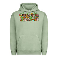 Pigment Oil Green texas Urban Hoodie - Zillion Design Studio