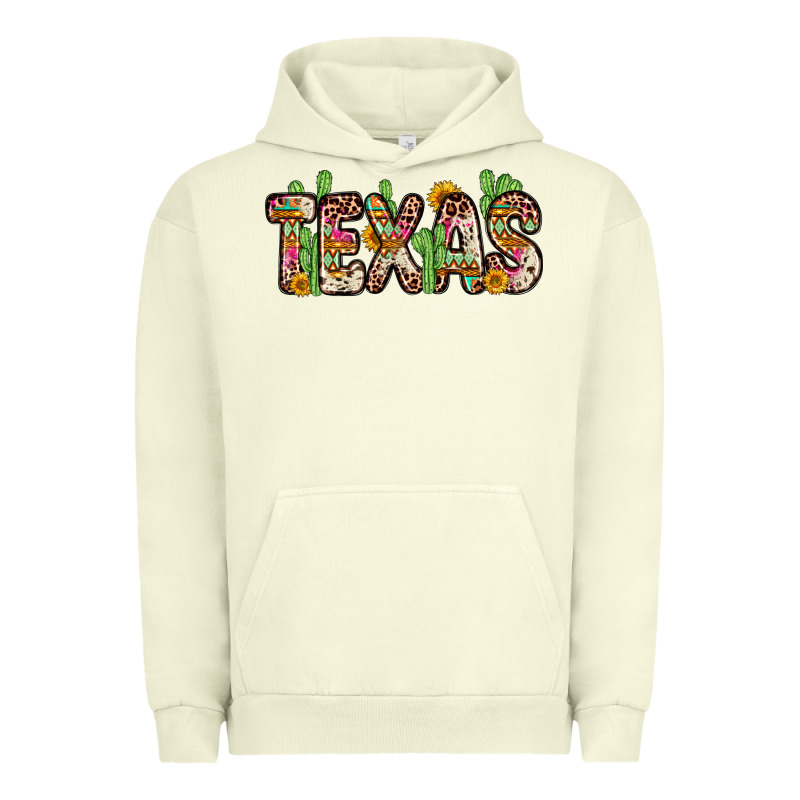 Texas Urban Hoodie by Zillion Design Studio | Teevron