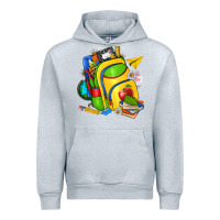 Heather Grey school bag Urban Hoodie - texasbilliewilder