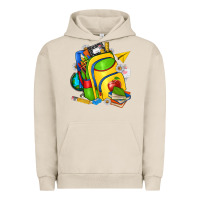 Pigment French Oak school bag Urban Hoodie - texasbilliewilder