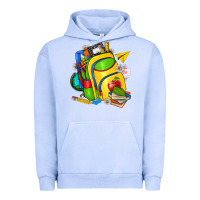 Pigment Grape Ice school bag Urban Hoodie - texasbilliewilder