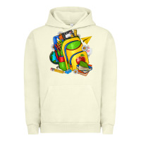 Pigment Pistachio school bag Urban Hoodie - texasbilliewilder