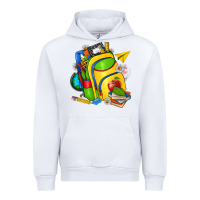 White school bag Urban Hoodie - texasbilliewilder