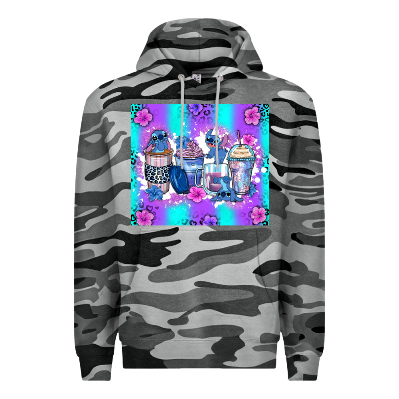 Stitch Coffee Cups Premium Hoodie by Zillion Design Studio | Teevron