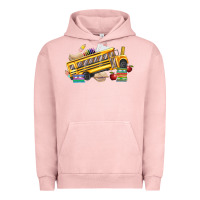 Pigment Salmon school bus driver Urban Hoodie - texasbilliewilder