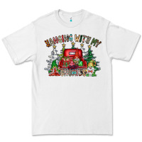 White hanging with my gnomies Premium Tee - CowhideDigitalArt