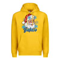 Lemon santa blue believe Premium Hoodie - RanaPortraitStore