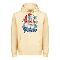 Pina Colada santa blue believe Premium Hoodie - RanaPortraitStore