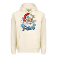 Tofu santa blue believe Premium Hoodie - RanaPortraitStore