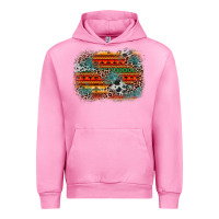 Fuchsia Pink leopard aztec background Urban Hoodie - Zillion Design Studio