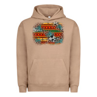 Pigment Burro leopard aztec background Urban Hoodie - Zillion Design Studio