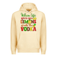 Pina Colada when life gives you lemons grab the vodka Premium Hoodie - texasbilliewilder