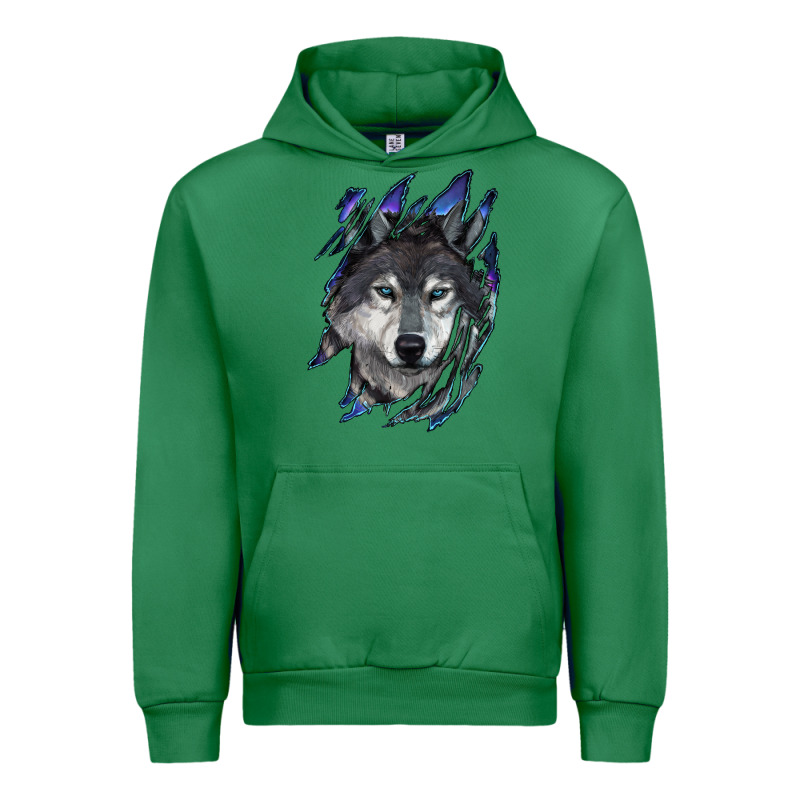 Wolf Scratch Mark Urban Hoodie by RanaPortraitStore | Teevron