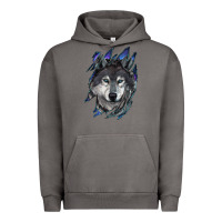 Pigment Tornado wolf scratch mark Urban Hoodie - RanaPortraitStore