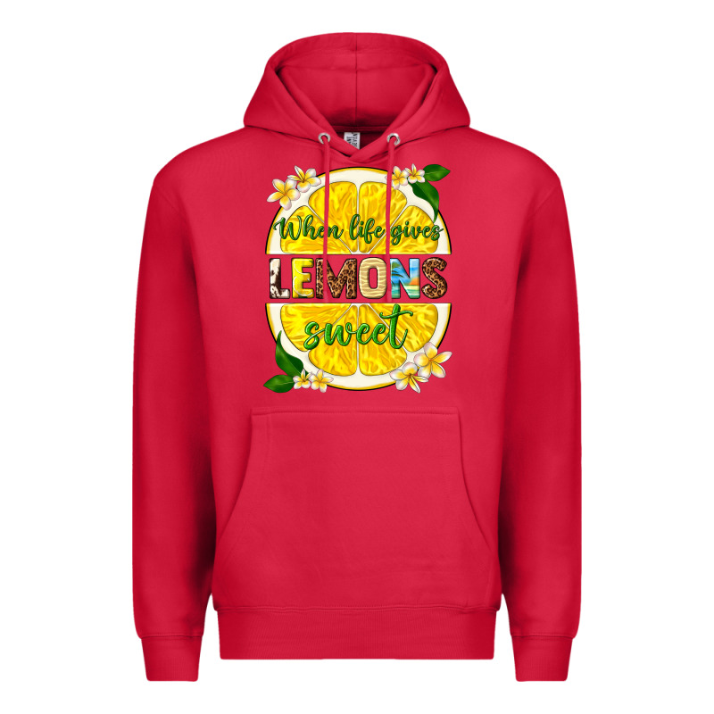 When Life Gives Lemons Sweet Premium Hoodie by texasbilliewilder | Teevron