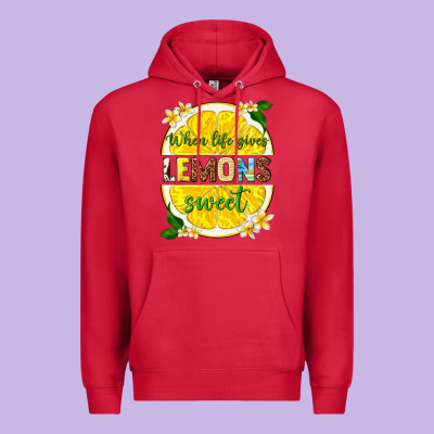 When Life Gives Lemons Sweet Premium Hoodie Designed By Texasbilliewilder