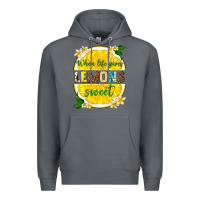 Rock when life gives lemons sweet Premium Hoodie - texasbilliewilder
