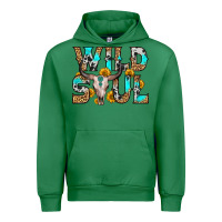 Emerald wild soul Urban Hoodie - Zillion Design Studio