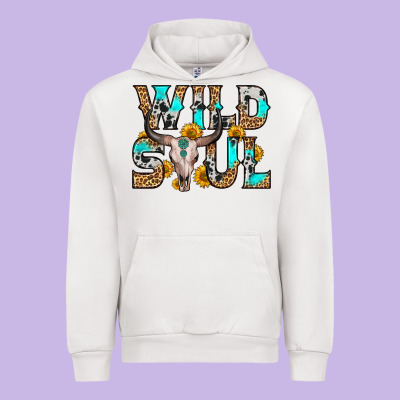 Wild Soul Urban Hoodie Designed By Zillion Design Studio